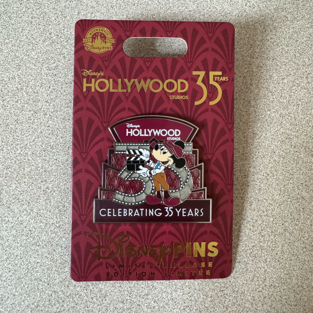 Disney Hollywood Studios 35th Anniversary Pin Disney Hollywood Studios 35th Anniversary Pin